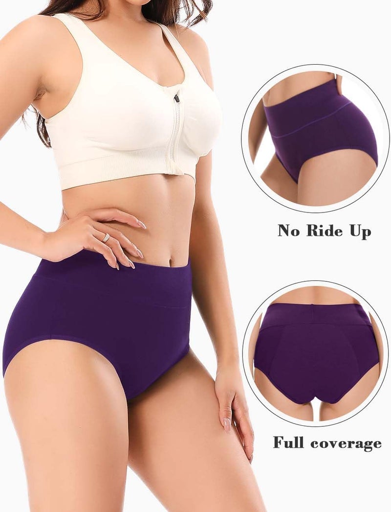 Molasus Incontinence Underwear for Women Absorbency Period Leakproof Panties - Image 3